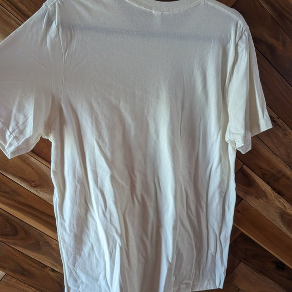 Bella Canvas Fall Vibes Crew Neck Short Sleeve Graphic Tee Top White Large NWT - Picture 6 of 8
